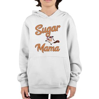 Sugar Mama Glider Funny Sugar Glider Mom Mother's Day Gift Youth Hoodie | Mazezy