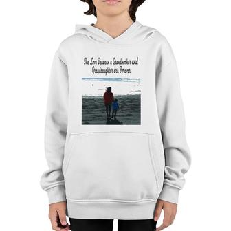 The Love Between A Grandmother And Granddaughter Are Forever Youth Hoodie | Mazezy