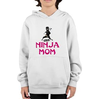 The Perfect For Super Ninja Mothers Moms Youth Hoodie | Mazezy