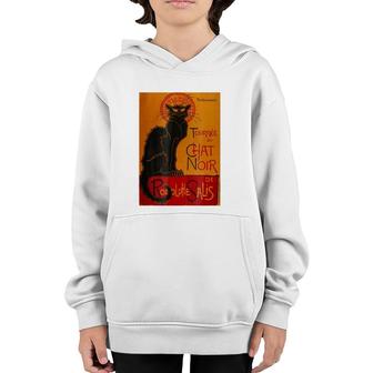 Tournee Du Chat Noir 1896 Classic French Painting Youth Hoodie