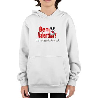 Valentine Valentine Heart Couple Youth Hoodie | Mazezy