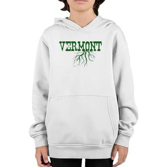 Vermont Roots Native Home Vermonter Youth Hoodie | Mazezy