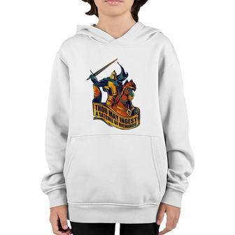 Vintage Thou May Ingest A Satchel Of Richards Youth Hoodie | Mazezy