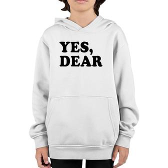 Vintage Yes Dear  Youth Hoodie