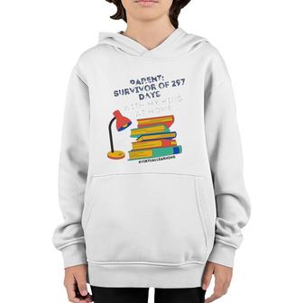 Virtual Teaching Parents Edition I Survived Learning Youth Hoodie | Mazezy