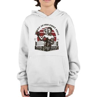 What Do You Fight For To Be A Fkn Legend Chakalmx Boxing Tank Top Youth Hoodie | Mazezy