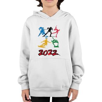 Winter Games 2022 Sport Lover Youth Hoodie | Mazezy