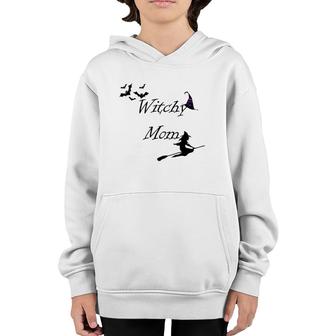 Witchy Mom Witchy Mama Witchy Mama Youth Hoodie | Mazezy