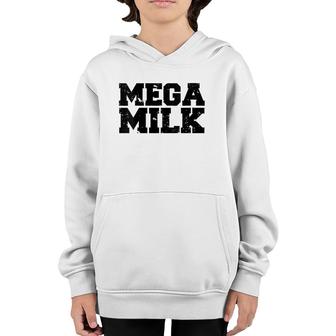 Womens Mega Milk Stained Doujin Cosplay V-Neck Youth Hoodie | Mazezy