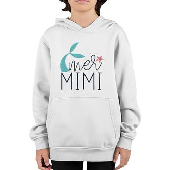 Womens Mermimi Cute Mermaid Mimi Grandma Nickname Youth Hoodie | Mazezy