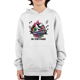 Womens Motherhood Is A Walk In The Park 2021 Gifts Spanish Youth Hoodie | Mazezy