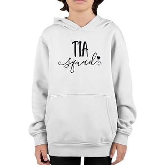Womens Tia Squad Cute Spanish Aunt Life Mother's Day Gift Youth Hoodie | Mazezy