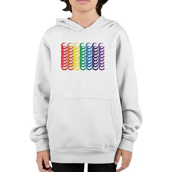 World Gay Pride Equality & Unity Lgbtqia Love Rainbow Flag Youth Hoodie | Mazezy