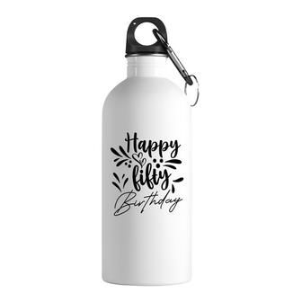 50Th Birthday Gift Happy Fifty Birthday Party Stainless Steel Water Bottle | Seseable CA