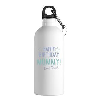Happy Birthday Mummy Personalised Baby Funny Gift Cute Mothers Day Stainless Steel Water Bottle - Seseable