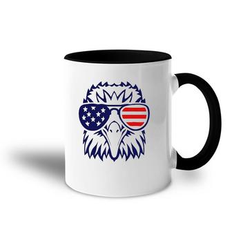 4Th July American Eagle Flag- Independence Day Accent Mug | Mazezy