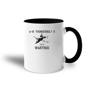 A 10 Warthog Attack Jet A 10 Thunderbol Accent Mug | Mazezy