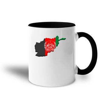 Afghanistan Flag Proud Afghani Map Afghanistan Accent Mug | Mazezy