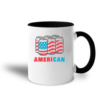 American Funny 4Th Of July Beer Patriotic Usa Flag Merica Accent Mug | Mazezy