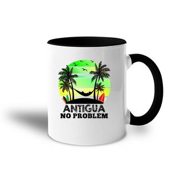 Antigua No Problem Funny Antiguan Vacation Accent Mug | Mazezy