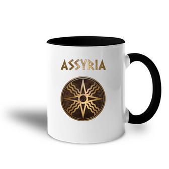 Assyria Symbol Of Shamath The Ancient Sun God Accent Mug