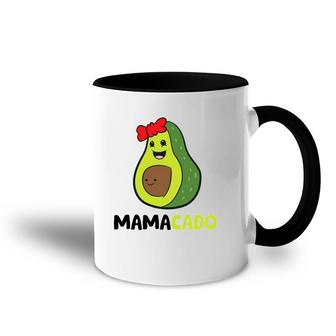 Avocado Mama Avocado Mom Mamacado Avocado Accent Mug | Mazezy DE