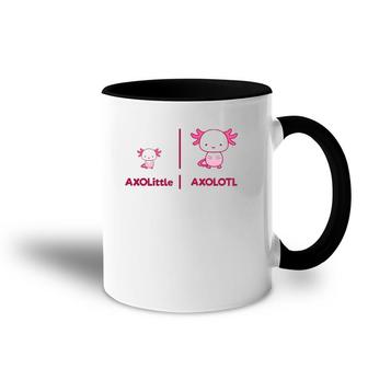 Axolotl Axolittle Funny Gift For Aquarium Fans Gift Accent Mug | Mazezy
