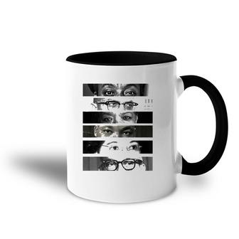 Black History Month Civil Rights Activists Eyes Accent Mug | Mazezy