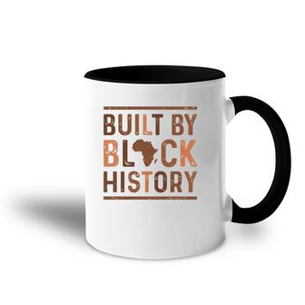 Built By Black History African Pride Month Accent Mug | Mazezy