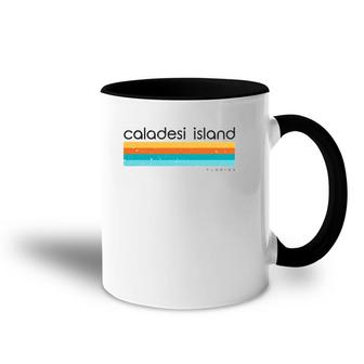 Caladesi Island Florida Fl Vintage Design Accent Mug | Mazezy