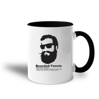 Cool Bearded Funcle - Birthday Gift My Fun Uncle Accent Mug | Mazezy