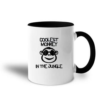 Coolest Monkey In The Jungle Accent Mug - Seseable