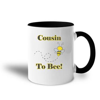 Cousin To Bee Pregnancy Announcement Accent Mug | Mazezy
