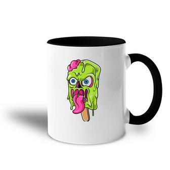 Creepy Cute Popsicle Zombie Lover Accent Mug | Mazezy