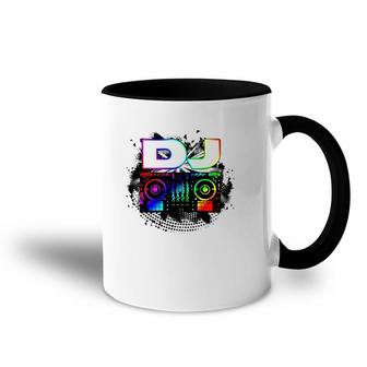 Dj Music Lover Music Player Sound Cool Funny Gift Accent Mug | Mazezy