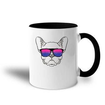 Dog Sunglasses Bi-Sexual Pride Puppy Lover Proud Lgbt-Q Ally Tank Top Accent Mug | Mazezy
