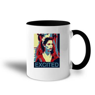 Excited Classic Hope 1980S Fashion Trends Accent Mug | Mazezy