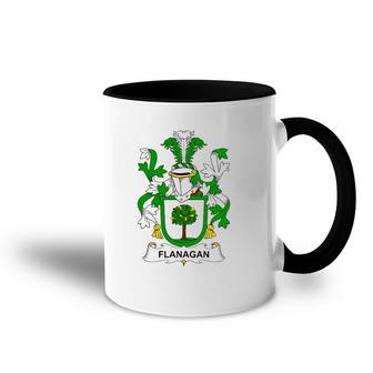 Flanagan Coat Of Arms - Family Crest Accent Mug | Mazezy