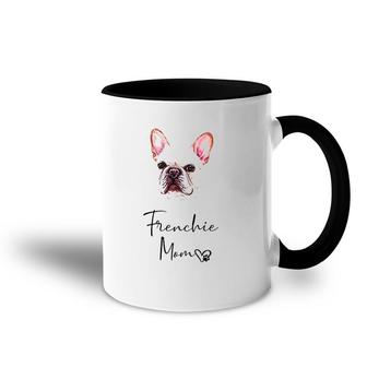 Frenchie Mom Cute Puppy Dog Owner French Bulldog Gift Premium Accent Mug | Mazezy