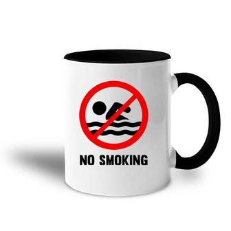 Funny No Smoking Meme No Smoking Accent Mug | Mazezy