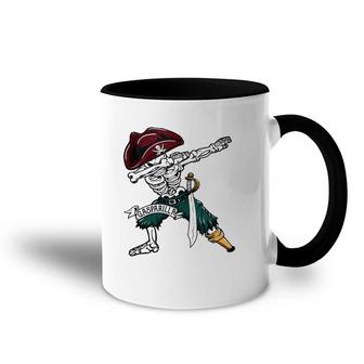 Gasparilla 2022 Dabbing Skeleton Pirate Jolly Roger Gift Tank Top Accent Mug | Mazezy