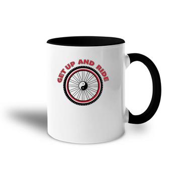 Get Up And Ride The Gap And C&O Canal Book Accent Mug | Mazezy