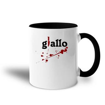 Giallo Italian Horror Movie T Accent Mug | Mazezy
