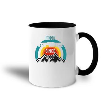 Gift For Step-Mother, Best Step-Mother Since 2007 Accent Mug | Mazezy