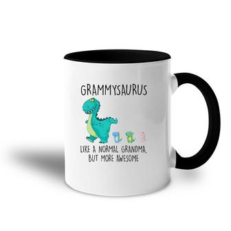 Grammy Saurus, Mother's Day Gift For Grammy Accent Mug | Mazezy