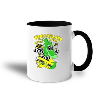 Graphic King Funny Gizzard The Lizard Arts Wizard Costume Accent Mug | Mazezy