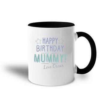 Happy Birthday Mummy Personalised Baby Funny Gift Cute Mothers Day Accent Mug - Seseable