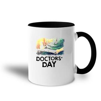 Happy Doctor's Day March 30Th Doctors's Day Accent Mug | Mazezy