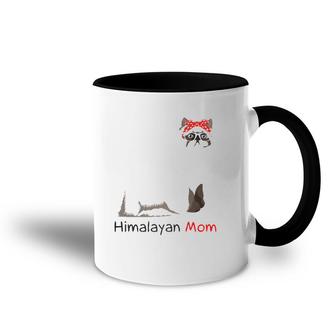Himalayan Mom Retro Mother's Day Gift Idea Mum Cat Owner Accent Mug | Mazezy