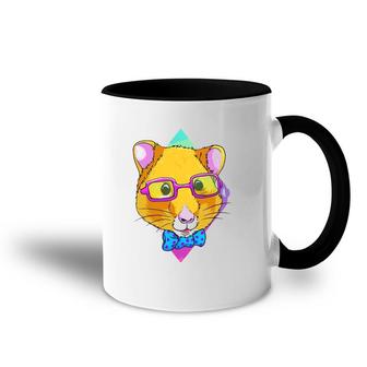 Hipster Hamster Cute Hamsters Lover Gifts Ideas Men Women Accent Mug | Mazezy